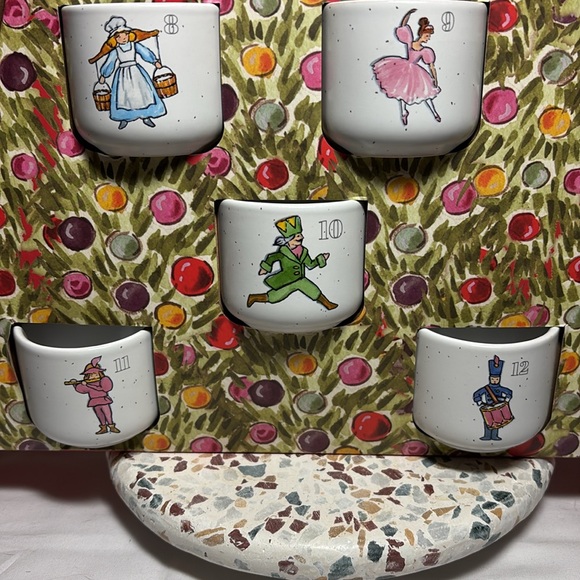 Peppermint and Pine 12 days of Christmas espresso cups - Picture 5 of 6